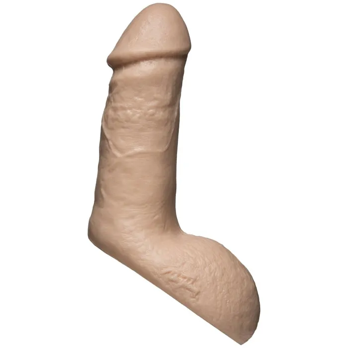 Doc Johnson Dildos VacULock 5Inch Realistic Cock White