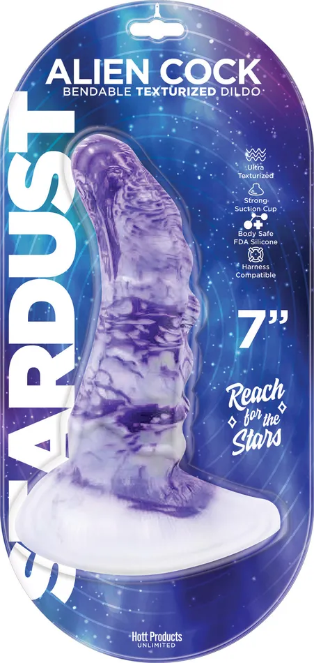 Sale Specials Dildos Stardust Alien Cock Bendable Texturized Dildo Texturized Dildo 7 Inch