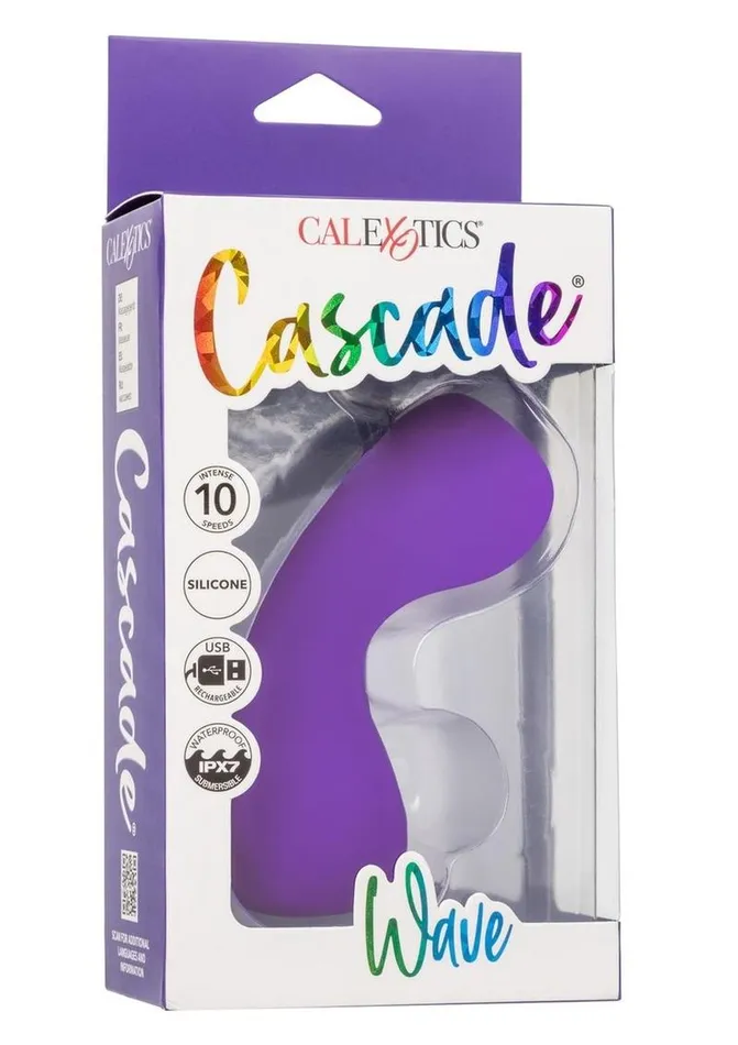 Female Sex Toys Cascade Cascade Wave Rechargeable Silicone Vibrator