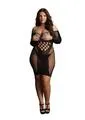 Le Desir Female Sex Toys Le Desir Criss Cross Neck Mini Dress