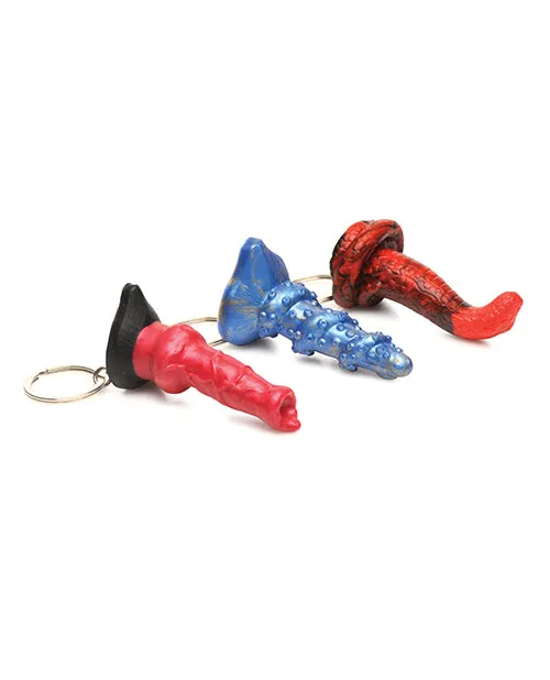 Dildos Creature Cocks HellHound Lord Kraken King Cobra Silicone Key Chain Set Pack of 3 Multi Color XR Brands Dildos Creature Cocks HellHound Lord Kraken King Cobra Silicone Key Chain Set Pack of 3 Multi Color XR Brands