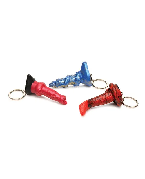 Dildos Creature Cocks HellHound Lord Kraken King Cobra Silicone Key Chain Set Pack of 3 Multi Color XR Brands Dildos Creature Cocks HellHound Lord Kraken King Cobra Silicone Key Chain Set Pack of 3 Multi Color XR Brands