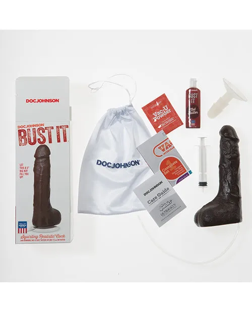 Doc Johnson Dildos Bust It Squirting Realistic Cock Nut Butter
