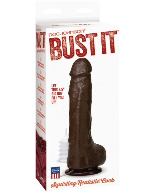 Doc Johnson Dildos Bust It Squirting Realistic Cock Nut Butter