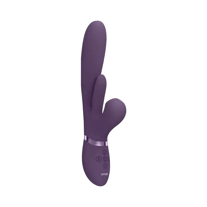 Female Sex Toys VIVE ENA Rechargeable Thrusting Silicone GSpot Vibrator with Flapping Tongue and Air Wave Stimulator Vive Female Sex Toys VIVE ENA Rechargeable Thrusting Silicone GSpot Vibrator with Flapping Tongue and Air Wave Stimulator Vive