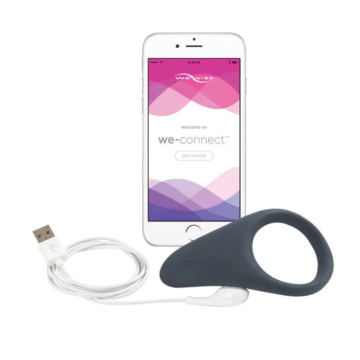 Male Sex Toys WeVibe WeVibe Verge Rechargeable Silicone Vibrating Perineum Cock Ring