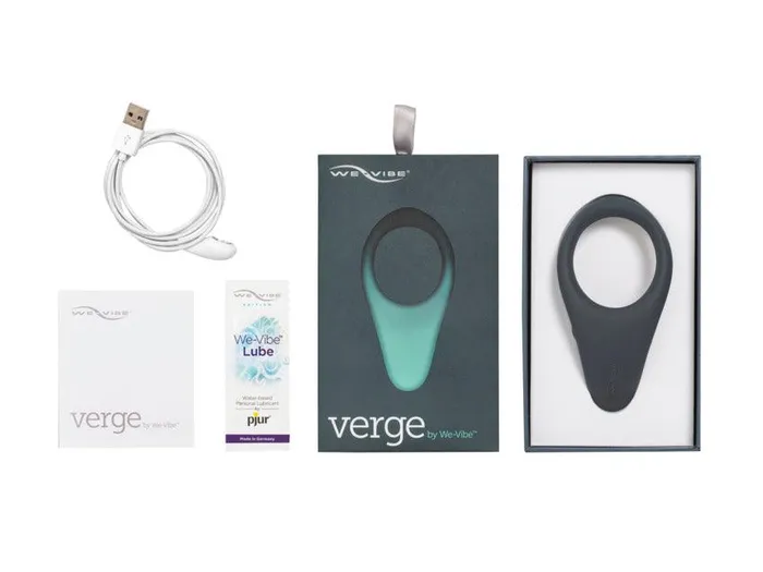 Male Sex Toys WeVibe WeVibe Verge Rechargeable Silicone Vibrating Perineum Cock Ring