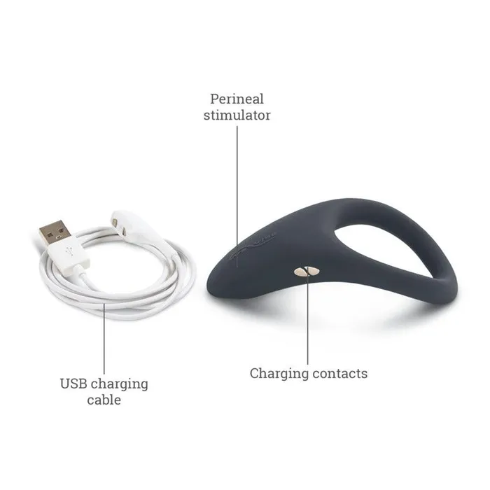 Male Sex Toys WeVibe WeVibe Verge Rechargeable Silicone Vibrating Perineum Cock Ring