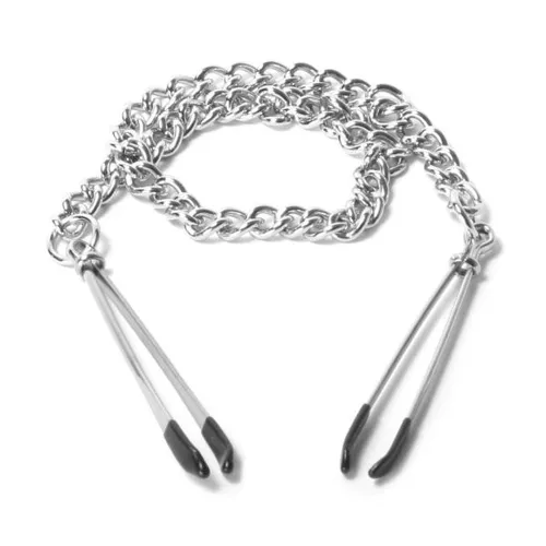 As You Like It OR Male Sex Toys Tweezer Clamps with Chain Connector