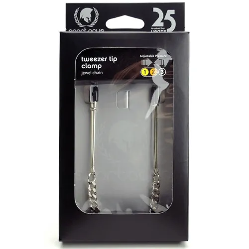 As You Like It OR Male Sex Toys Tweezer Clamps with Chain Connector