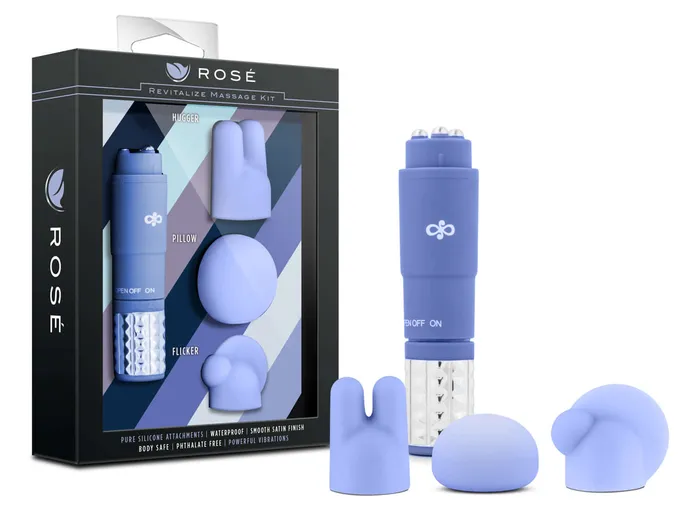Blush Novelties Revitalize Massage Kit Periwinkle Couples
