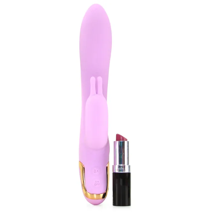 Entice Isabella Silicone Rabbit Vibe in Pink CalExotics Vibrators Entice Isabella Silicone Rabbit Vibe in Pink CalExotics Vibrators