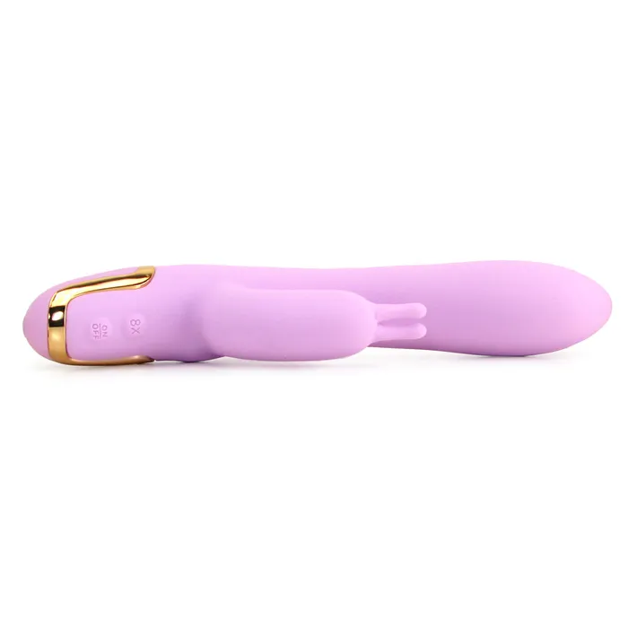 Entice Isabella Silicone Rabbit Vibe in Pink CalExotics Vibrators Entice Isabella Silicone Rabbit Vibe in Pink CalExotics Vibrators