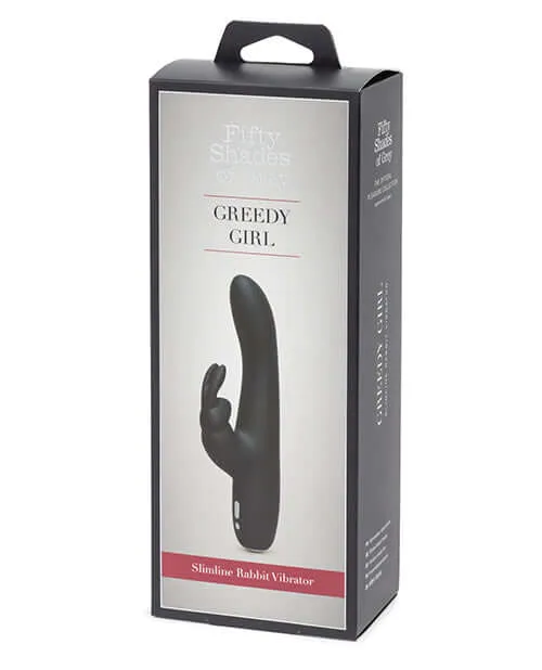 Love Honey Vibrators Unlock Sensational Pleasure with the Fifty Shades of Grey Greedy Girl Rechargeable Slimline Rabbit Vibrator