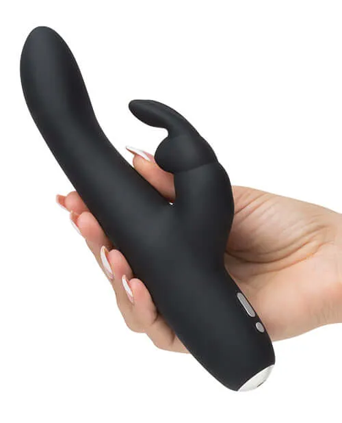 Love Honey Vibrators Unlock Sensational Pleasure with the Fifty Shades of Grey Greedy Girl Rechargeable Slimline Rabbit Vibrator