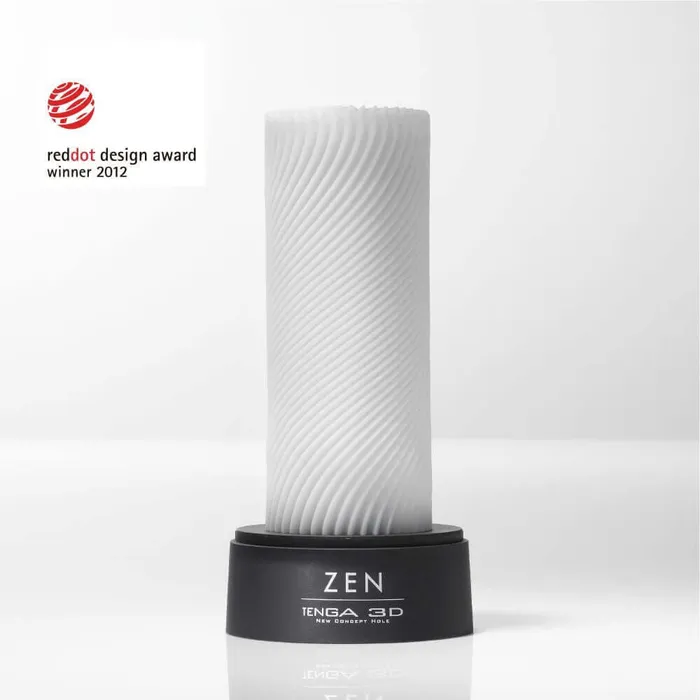 TENGA Male Sex Toys TENGA 3D Series Zen Textured Reversible Masturbator Sleeve TENGA Male Sex Toys TENGA 3D Series Zen Textured Reversible Masturbator Sleeve