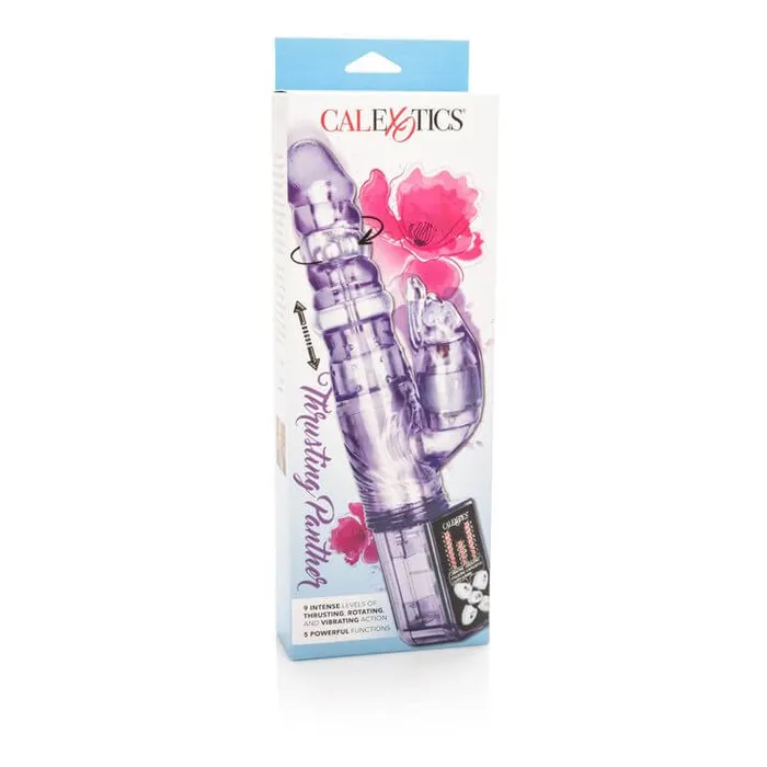 Vibrators California Exotic Novelties Purring Thrusting Panther Stimulator Unleash Your Wild Side