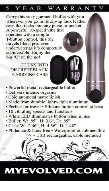 Vibrators Evolved TravelGasm Vibrator Evolved Novelties