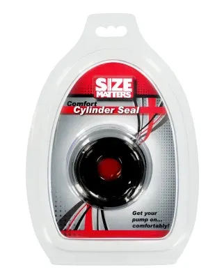 XR Brands Male Sex Toys Size Matters Black Cylinder Sleeve