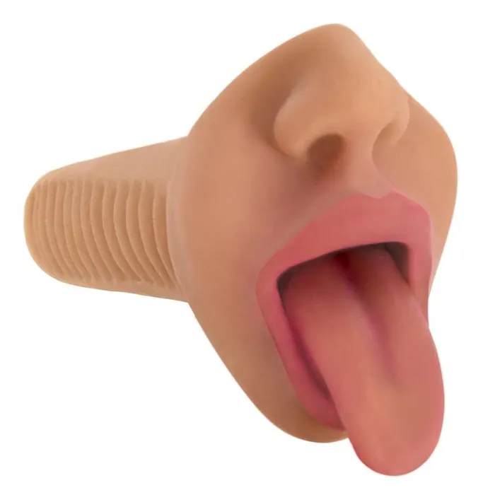 Curve Toys Vibrators Mistress Selene Mouth Latte