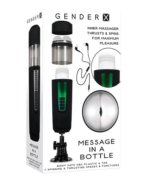 Gender X Message In A Bottle Black Gender X Anal