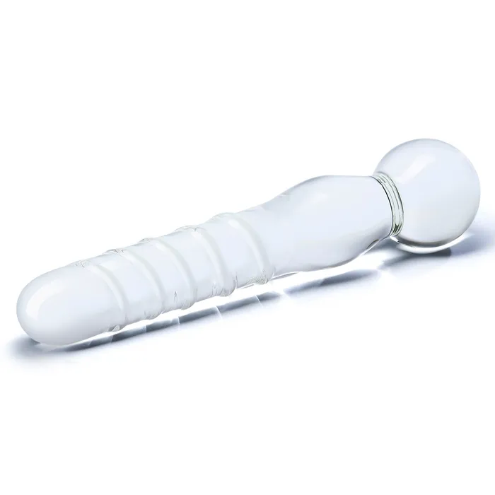 Gls Dildos Joystick Spiral Clear Dildo