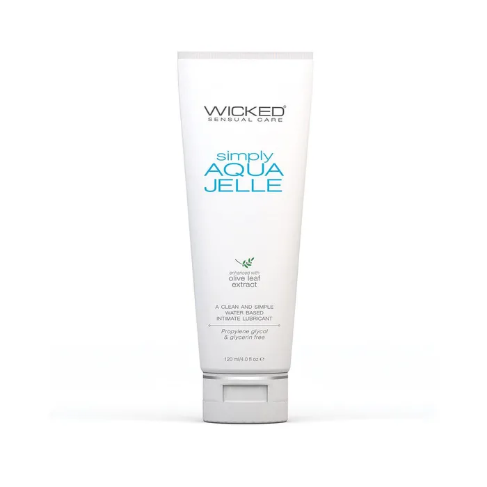 Vibrators Wicked Sensual Care Wicked Simply Aqua Jelle 4oz