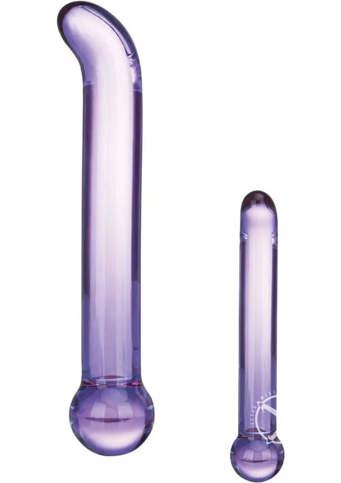 Dildos Glas Glas Purple GSpot Tickler