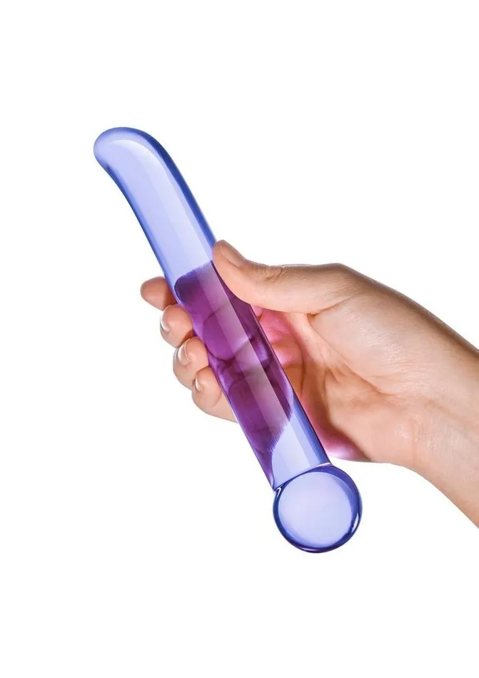 Dildos Glas Glas Purple GSpot Tickler