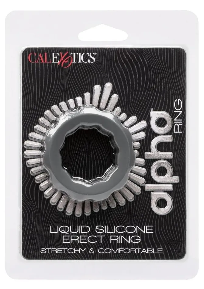 Male Sex Toys Alpha Alpha Liquid Silicone Erect Ring