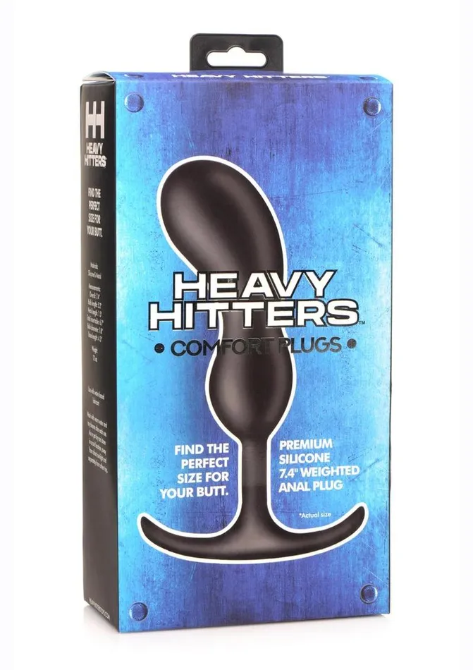Male Sex Toys HEAVY HITTERS Heavy Hitters Comfort Plugs Silicone Anal Plug