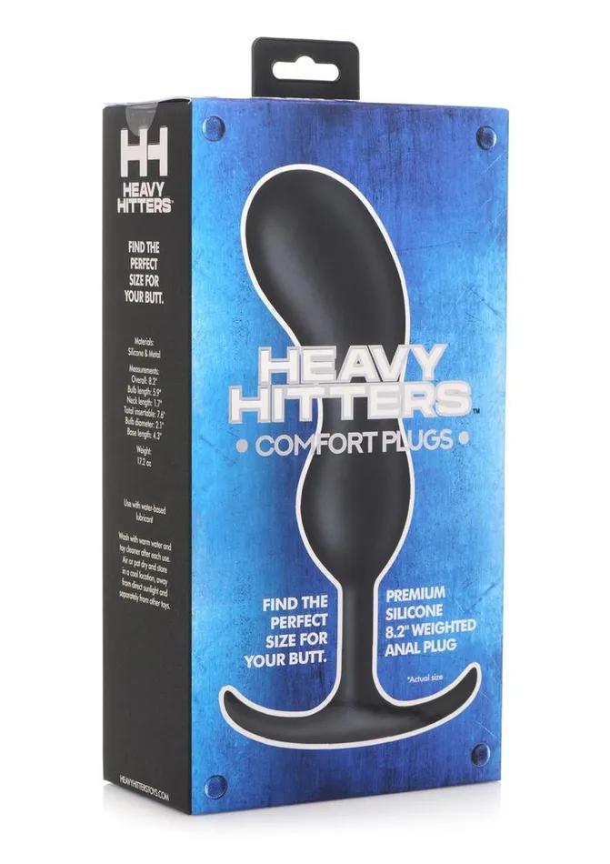 Male Sex Toys HEAVY HITTERS Heavy Hitters Comfort Plugs Silicone Anal Plug