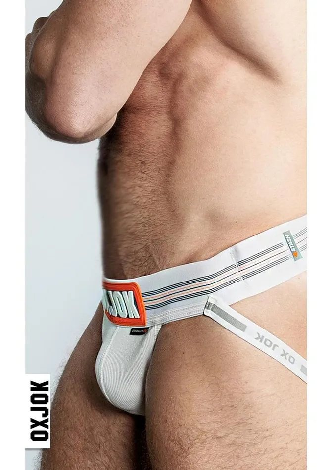 Oxballs Slingjock Slider Jock Strap White Snow Female Sex Toys