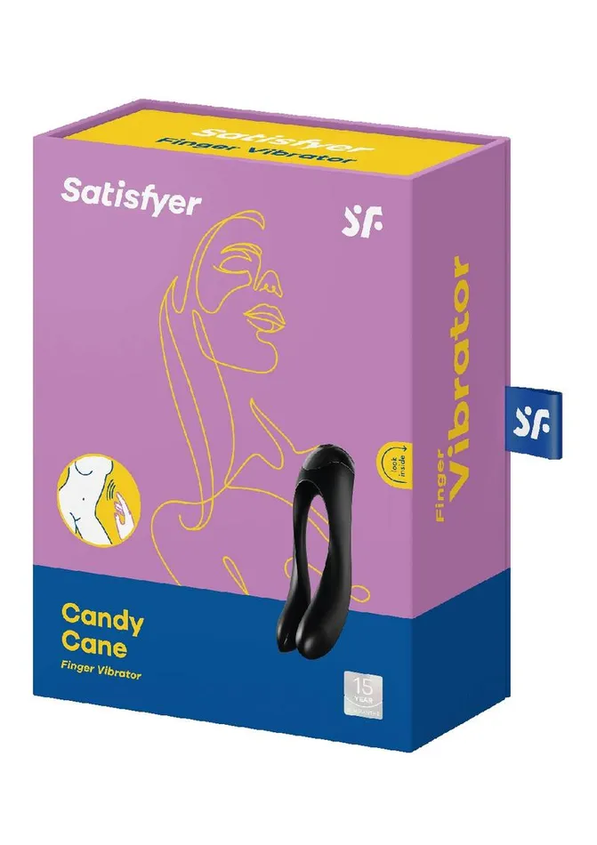 Satisfyer Candy Cane Silicone Rechargeable Mini Vibrator Satisfyer Female Sex Toys