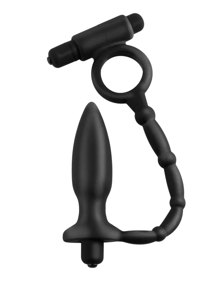 Anal Fantasy Collection Ass Kicker With Cockring Black Pipedream Anal