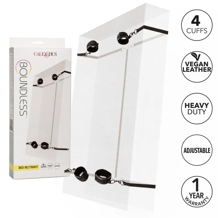 Boundless Bed Restraint CalExotics Vibrators Boundless Bed Restraint CalExotics Vibrators