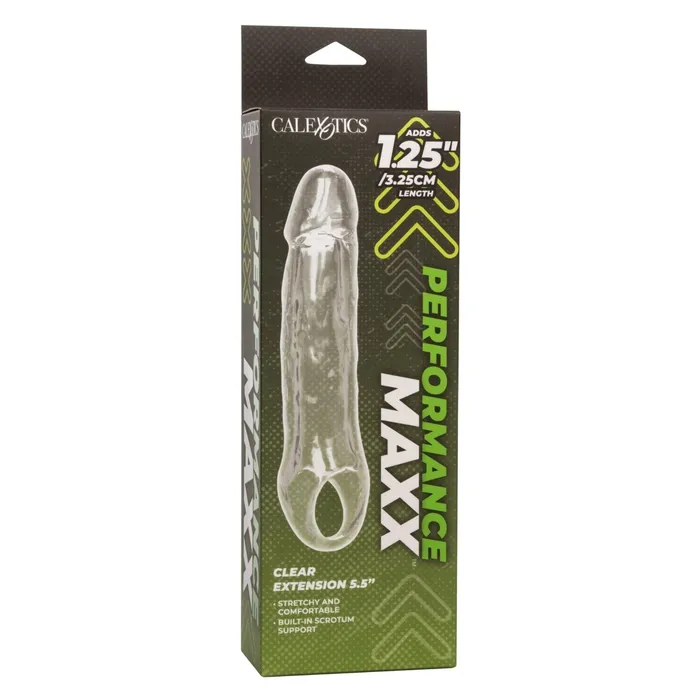CalExotics Anal Performance Maxx Clear Extension Inch Clear
