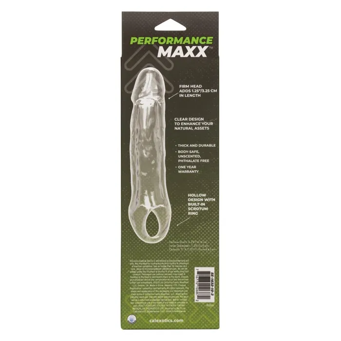 CalExotics Anal Performance Maxx Clear Extension Inch Clear CalExotics Anal Performance Maxx Clear Extension Inch Clear