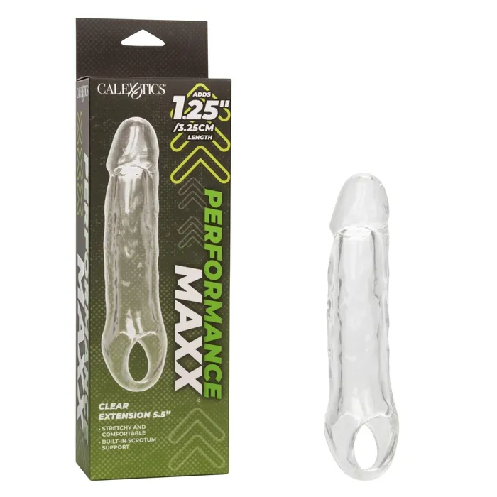 CalExotics Anal Performance Maxx Clear Extension Inch Clear CalExotics Anal Performance Maxx Clear Extension Inch Clear