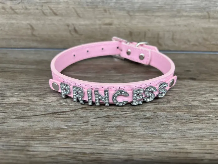 Custom Personalized Vegan Leather BDSM Bondage Slave Collar Slave BDSM Ballisticmetal Restraints