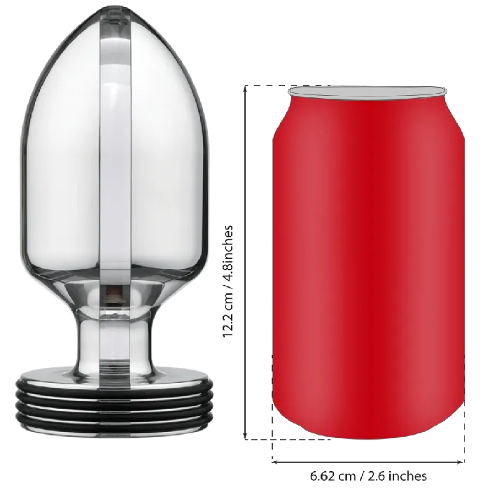 ElectraStim Male Sex Toys ElectraStim Intimidator Extreme Electro Butt Plug Large