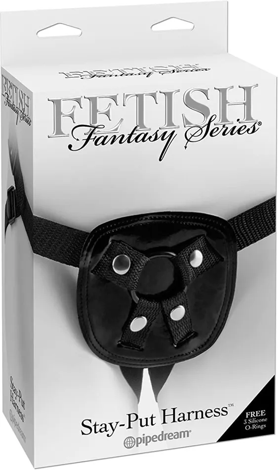 Fetish Fantasy Series StayPut Harness Black Pipedream Female Sex Toys
