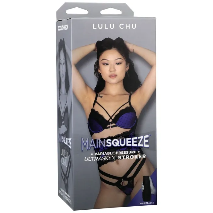 Main Squeeze Lulu Chu Ultraskyn Stroker Pussy Doc Johnson Male Sex Toys