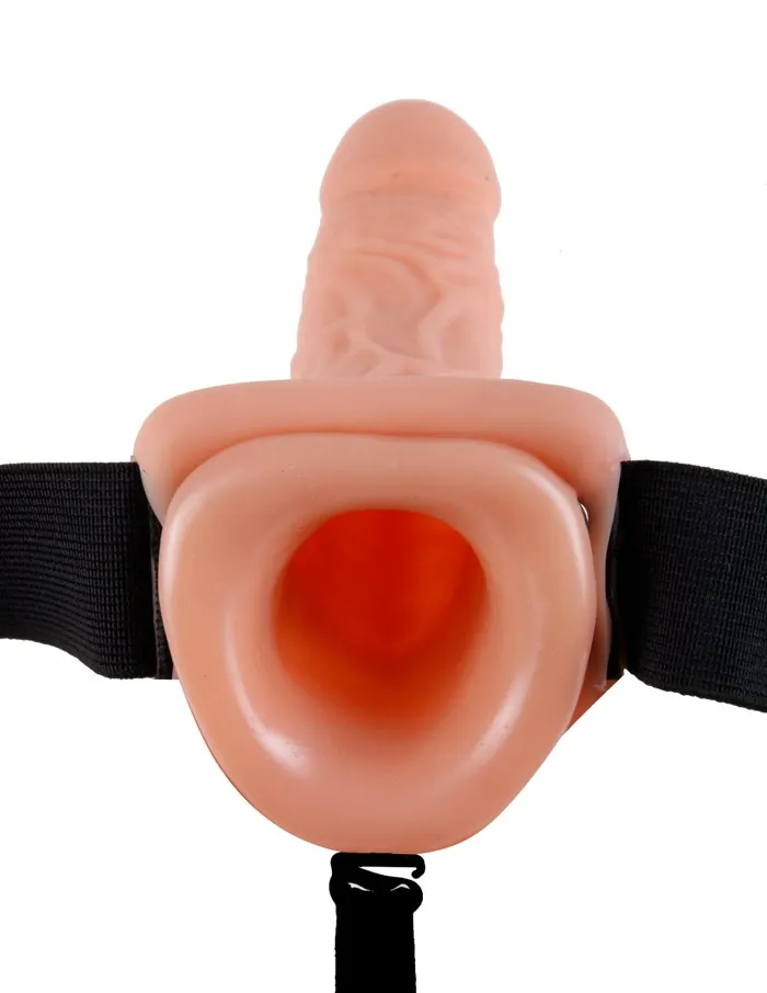 Pipedream Female Sex Toys Fetish Fantasy Series 11Inch Vibrating Hollow Strapon Flesh Pipedream Female Sex Toys Fetish Fantasy Series 11Inch Vibrating Hollow Strapon Flesh