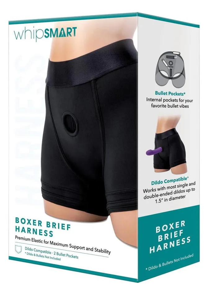 Whip Smart Soft Packing Boxer Brief Black Anal Whip Smart Soft Packing Boxer Brief Black Anal