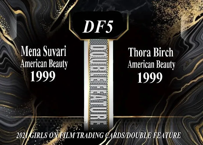 2021 GOF Double Feature Mena Suvari Thora Birch Card GOF Cards Dildos