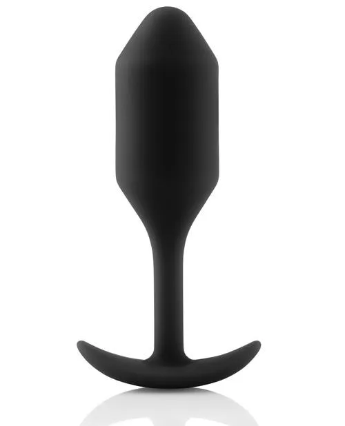 Anal Castle Megastore bVibe Snug Plug 2 Weighted Black