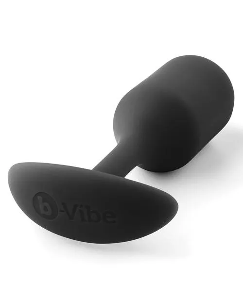 Anal Castle Megastore bVibe Snug Plug 2 Weighted Black