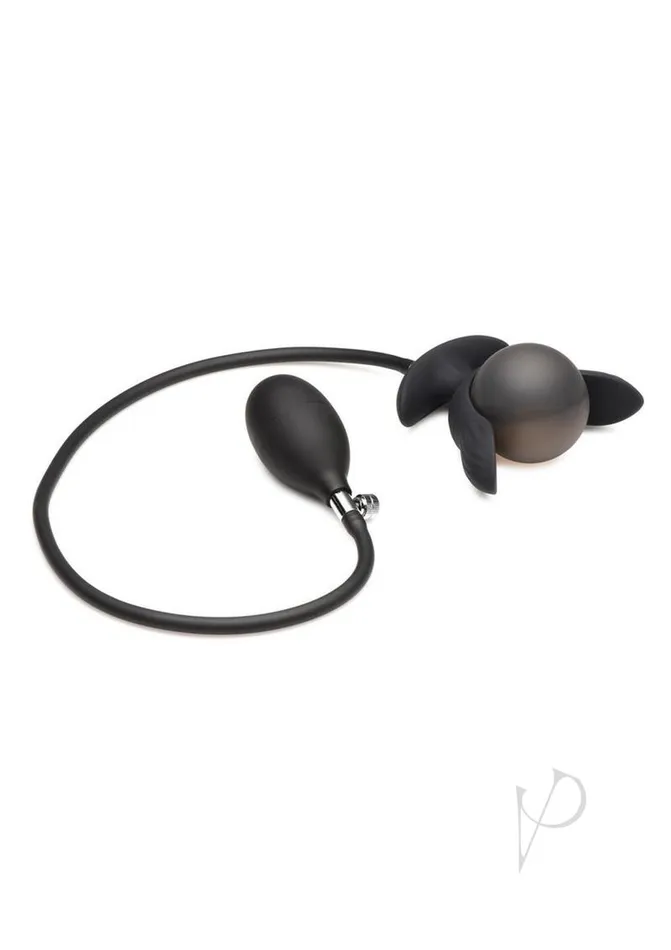 Anal Ms Dark Pearl Inflatable Vibe Butt Plug Master Series