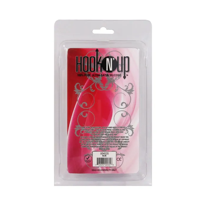 Castle Megastore Anal Hook N Up Small Beaded Anal Plug Blue